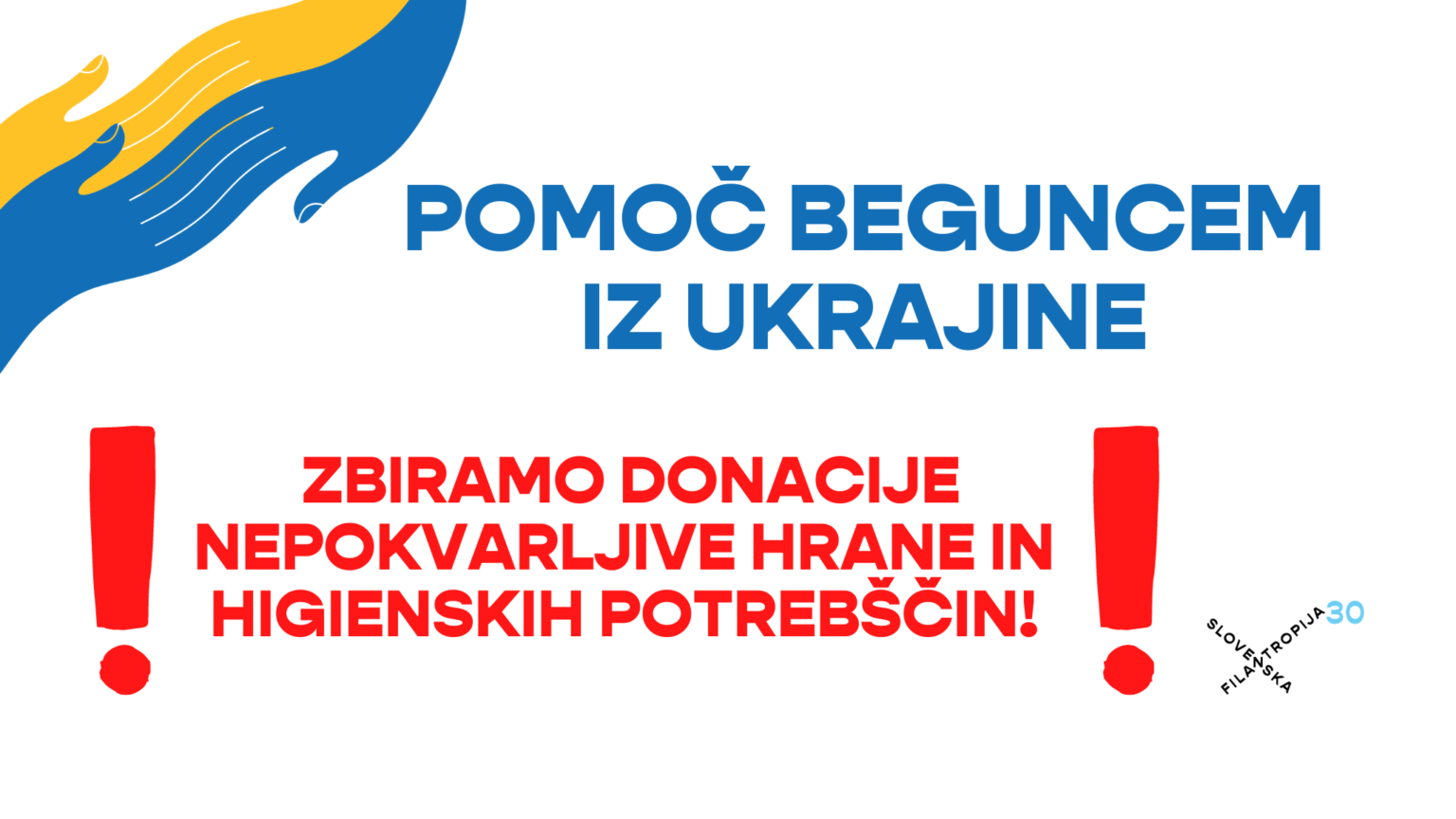 pomoč beguncem iz Ukrajine